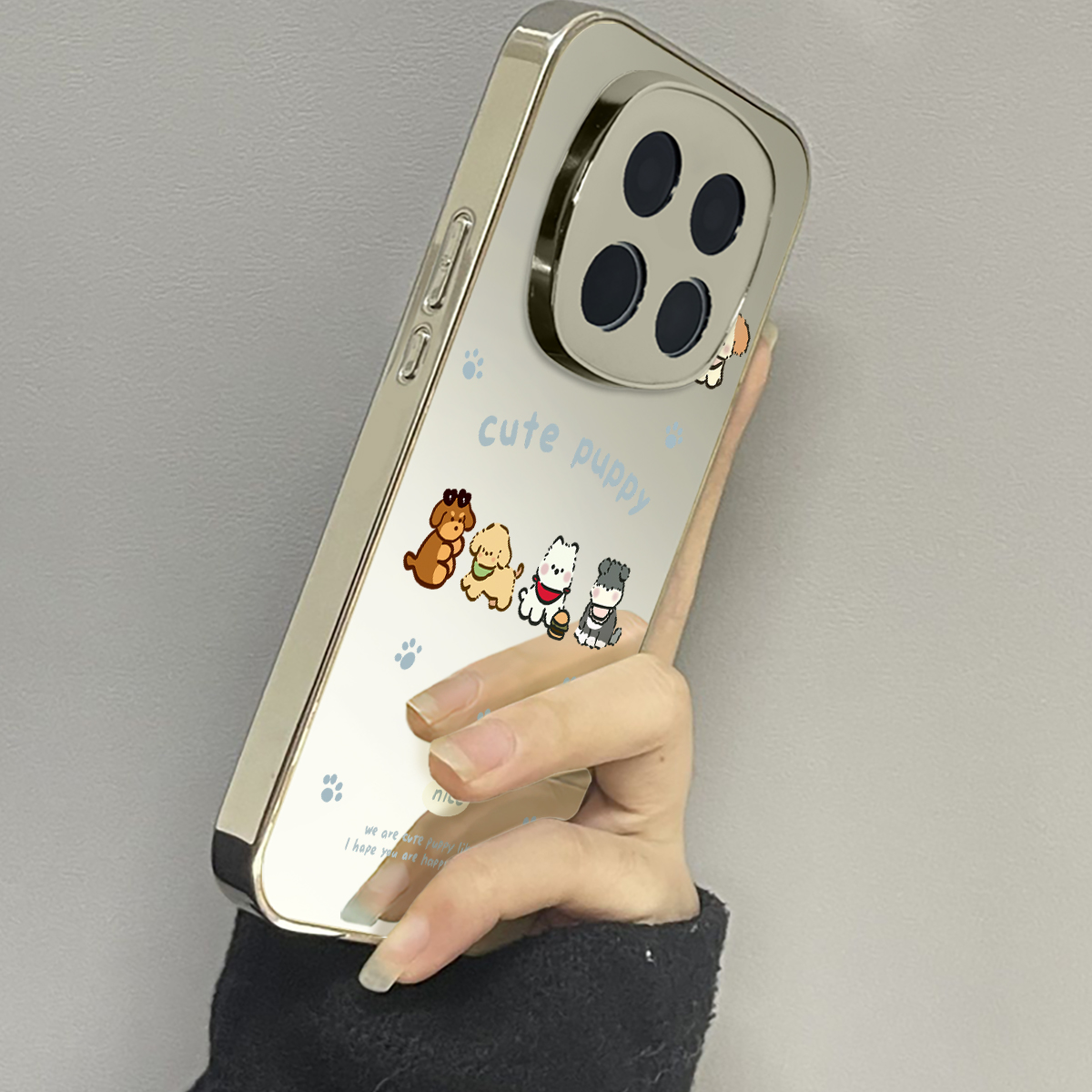 适用红米note13pro手机壳镜面