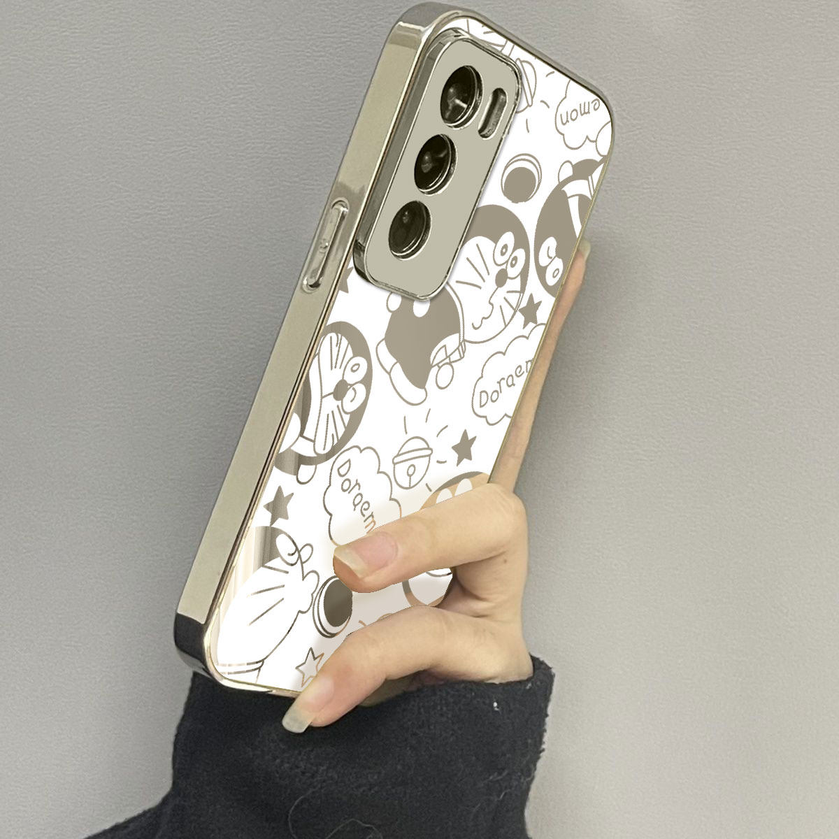 opporeno12镜面新款手机壳