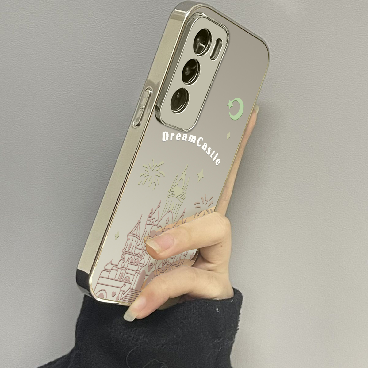 opporeno12镜面新款手机壳