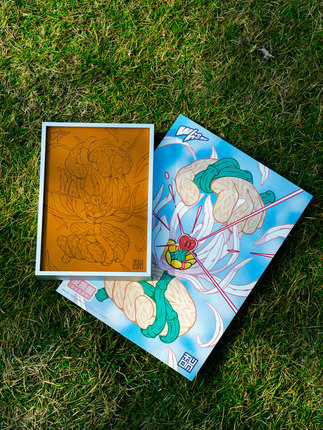 馡FEIBRAND x JoeNG艺术家限量联名真皮香味摆件趣味家居装饰画