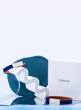 FEIBRAND长白圣洁的山泉香味香薰真皮手链/方情侣礼物简约饰品