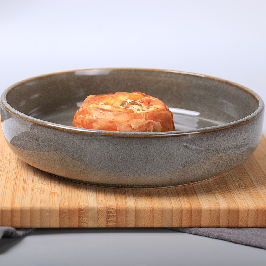 高颜值窑变陶瓷盘子深盘菜盘家用轻奢高级感沙拉盘沙拉盘北欧餐具,餐饮具,盘,淘宝优惠券,粉丝福利购,淘宝优惠卷