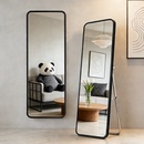 全身镜穿衣落地镜子壁挂贴墙网红简约女生宿舍家用卧室化妆试衣镜