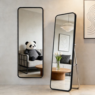 全身镜穿衣落地镜子壁挂贴墙网红简约女生宿舍家用卧室化妆试衣镜
