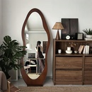 中古全身镜家用落地镜服装 店穿衣镜网红女生卧室异形试衣镜子挂墙