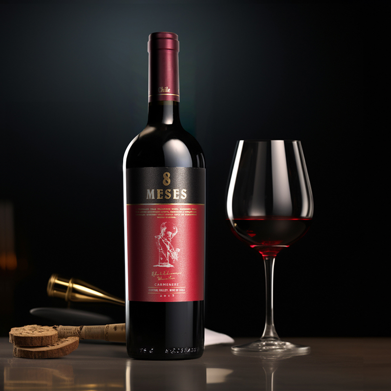 干红葡萄酒蓝菲佳美娜