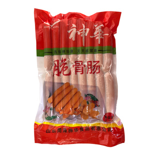 神华脆骨肠2.1KG 30根/袋香肠烤肠热狗烧烤冷冻半成品油炸小吃