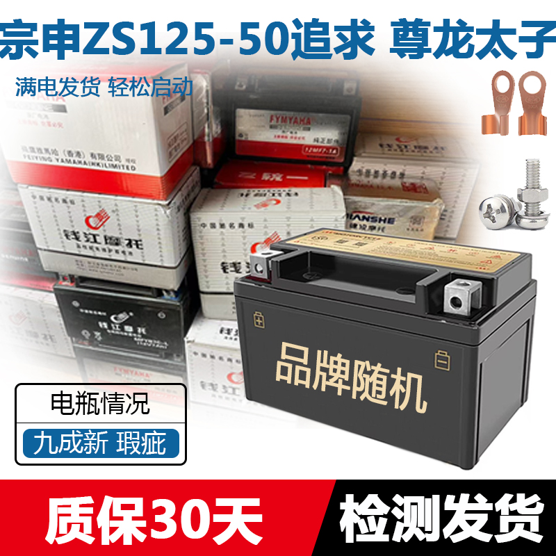 摩托车干电瓶宗申ZS125-50
