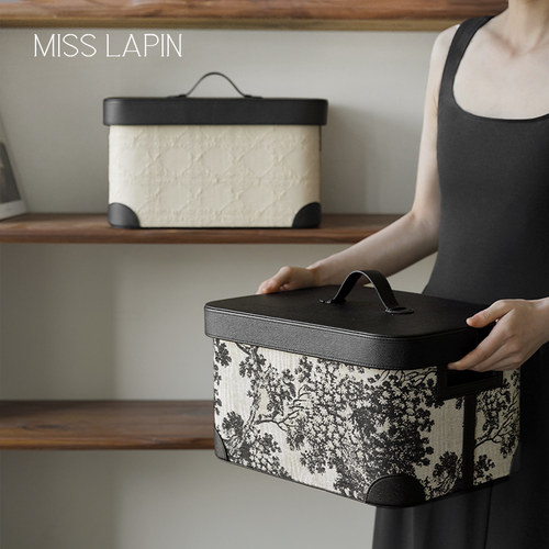 澜品『栖居』国潮水墨刺绣收纳筐