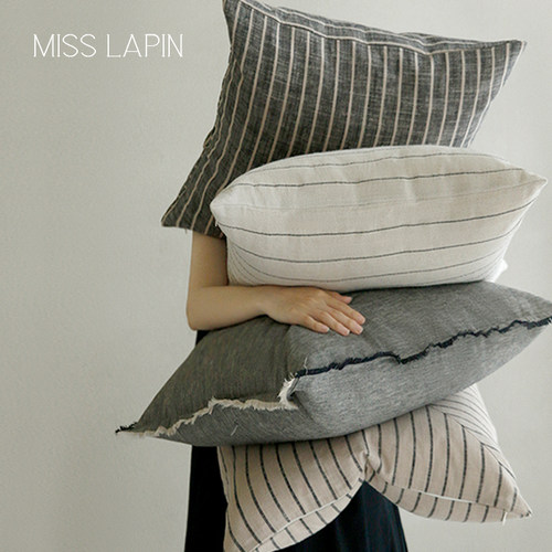 澜品比利时亚麻抱枕MISSLAPIN