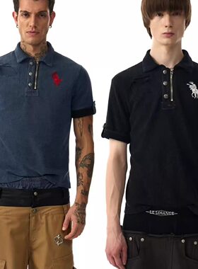 LELOSANGE战马polo短袖