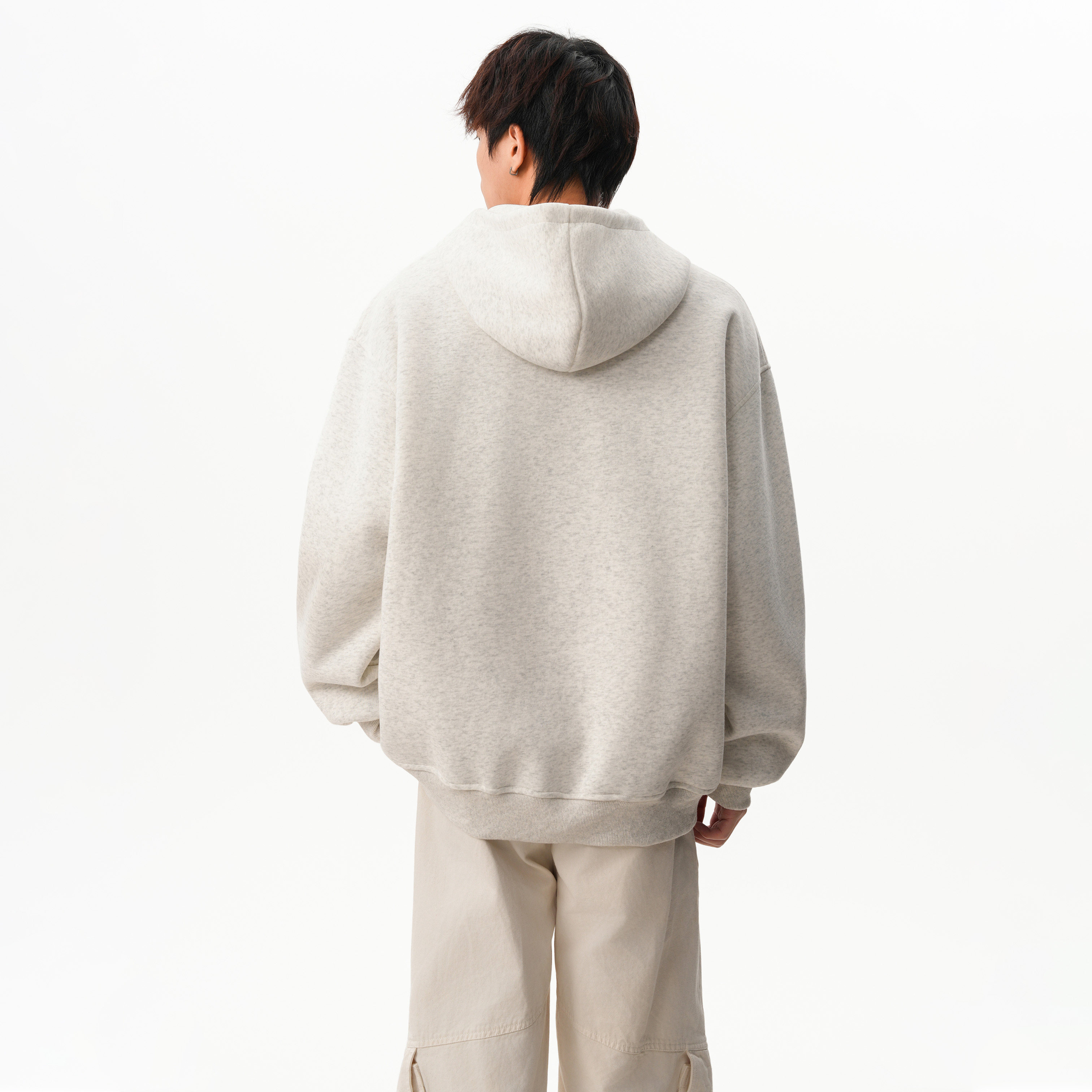 25秋新款中性校园连帽重磅休闲卫衣ZWY83P55,男装卫衣,星座1308