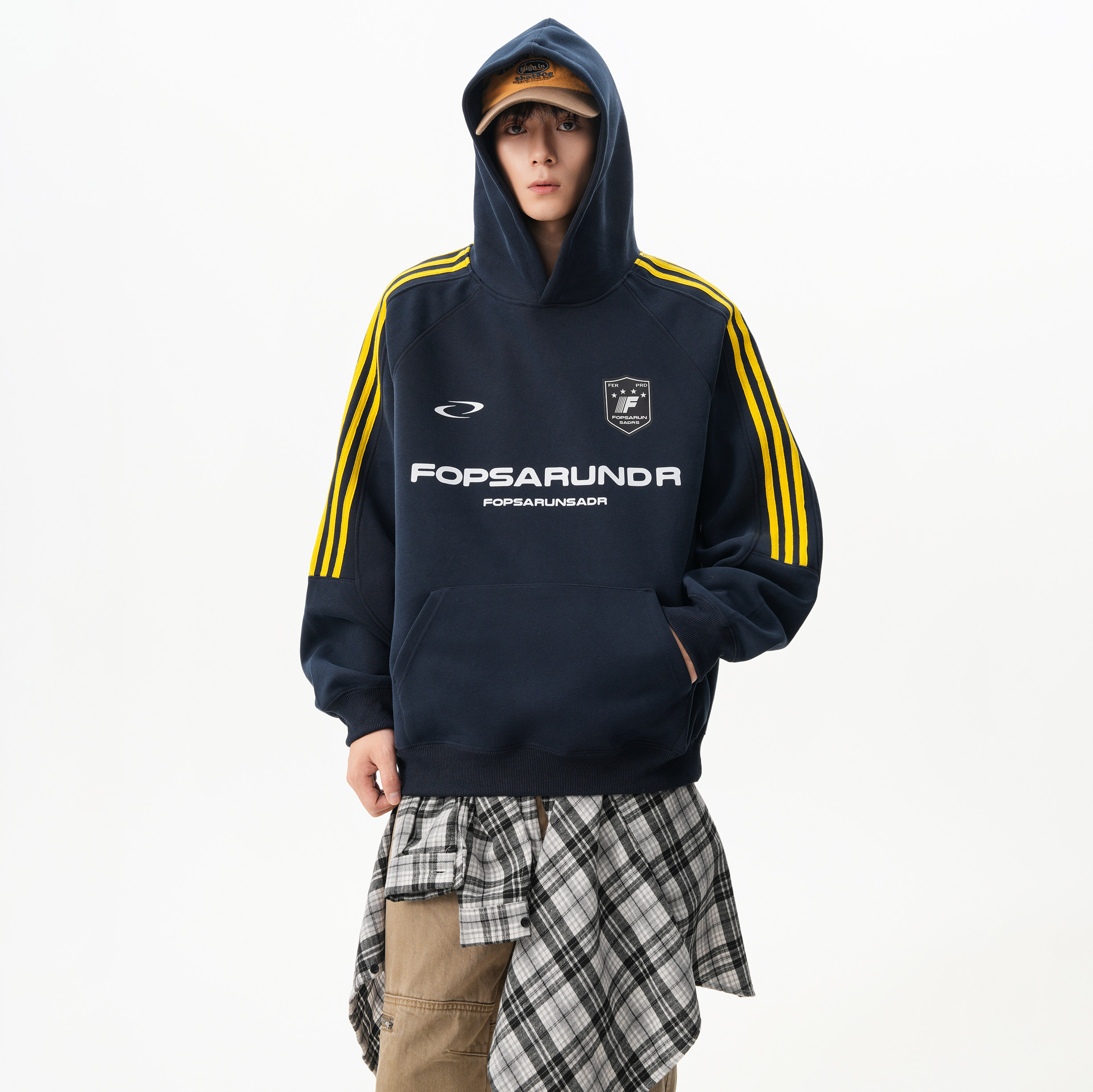 25秋新款美式连帽中性卫衣重磅ZDLM88P60,男装卫衣,星座1308