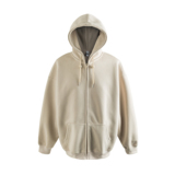 400G刷毛光板卫衣开衫落肩大版双拉头深度库存直播特P45，男装卫衣，星座1308