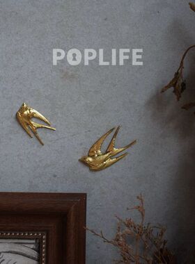 POPLIFE限量美式复古情怀飞燕美产开关装饰贴现代简约乔迁礼物