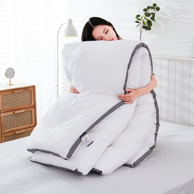 宾馆酒店专用被芯白色被子冬被加厚保暖宿舍单人被春秋夏凉被四季,床上用品,化纤被,淘宝优惠券,粉丝福利购,淘宝优惠卷