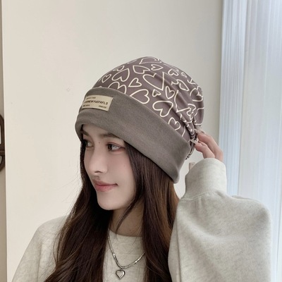 化疗手术后女士光头帽包巾