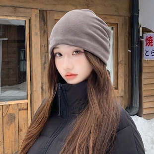 睡帽晚上睡觉戴的冬季老人帽子保暖防风女光头包头帽化疗后中老年