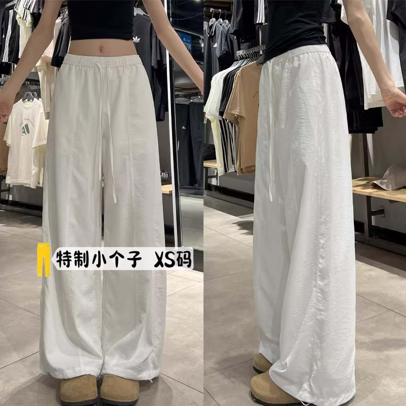 145cm白色冰丝奶芙山本裤女2026图片