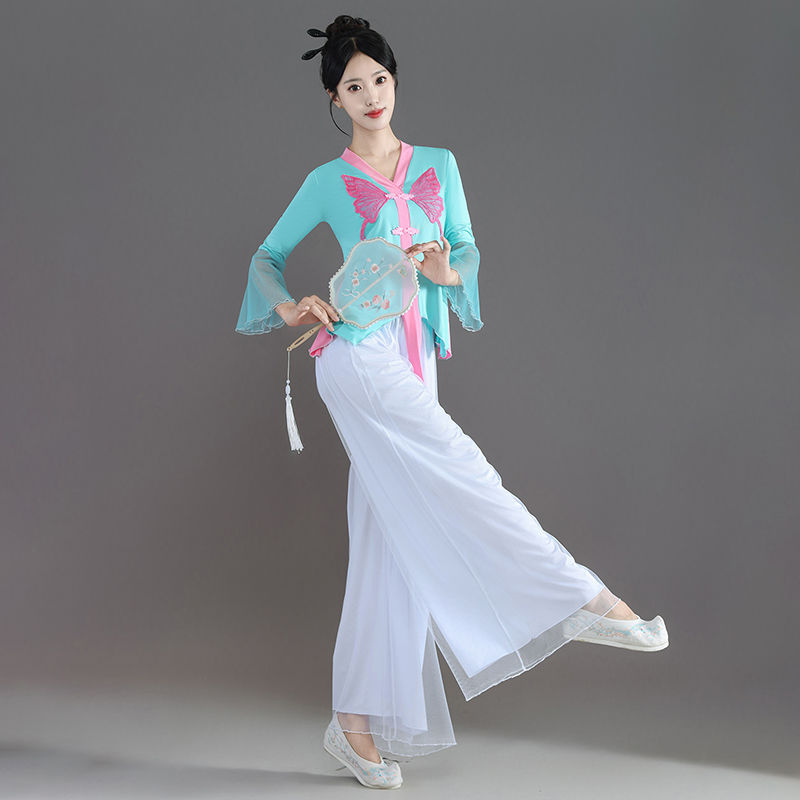 古典舞蹈服装飘逸仙气身
