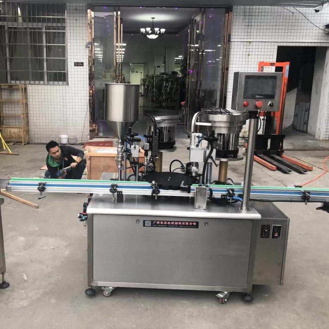 林瓶灌装安口机 瓶灌装封口机 蜂蜜灌装封封西口311机 口服液封口