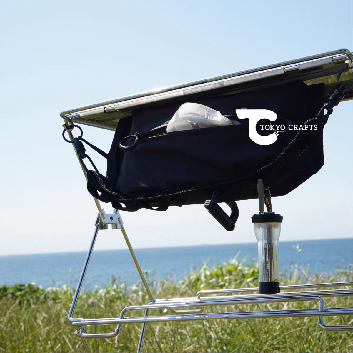 TOKYO CRAFTS户外露营用便携式多功能悬挂式磁吸纸巾盒