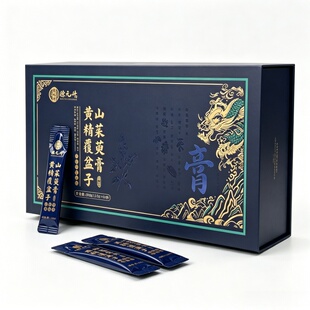 德元升黄精覆盆子山茱萸膏60条/盒dy9