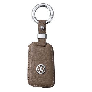 大众CC朗逸探歌宝来途观速腾polo迈腾途岳汽车羊皮绳钥匙套包扣潮