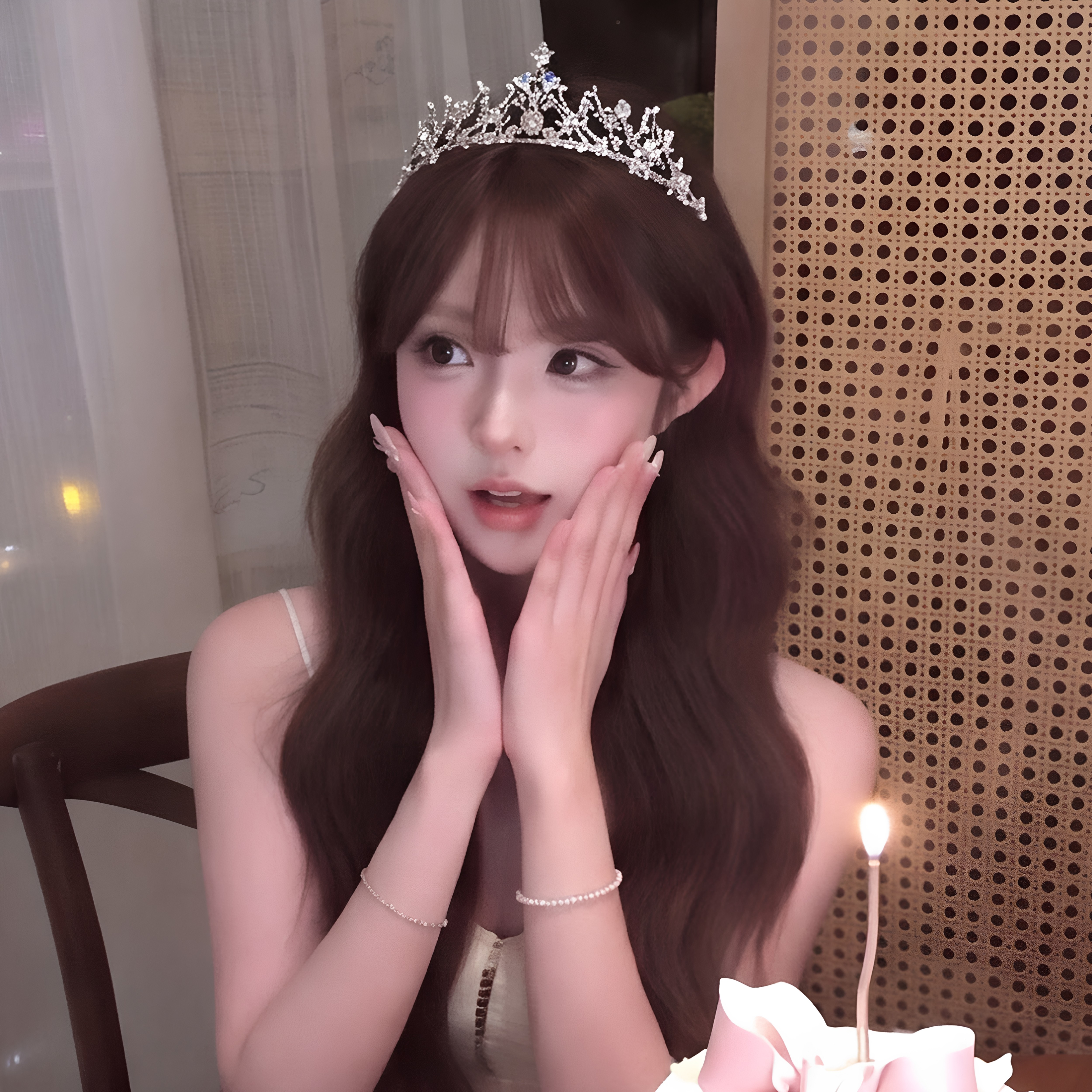 生日水晶公主皇冠头饰女十八岁新娘王冠女神高级感发箍儿童道具