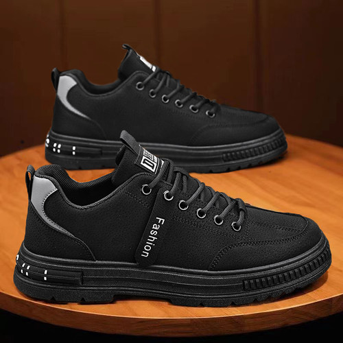 男士防滑耐磨工作板鞋工装鞋子