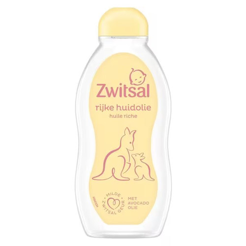 荷兰zwitsal婴幼儿牛油果按摩油鳄梨护肤油200ml