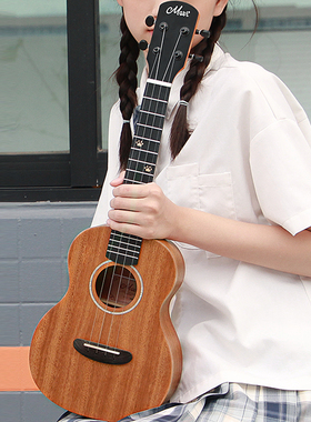 MOXI 陌汐单板尤克里里23寸男女初学者26寸入门21乌克丽丽小吉他
