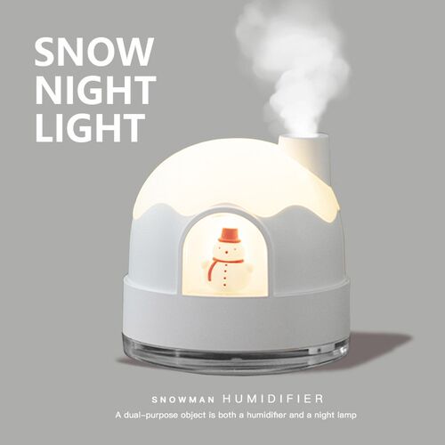 Snow Housei | Humidifier Night Light 雪屋加湿夜灯 2in1设计