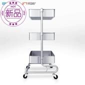 移动置物架卧a室落地p多层婴儿收纳神器厨房带轮小手推车整理储物