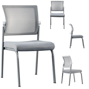 网布会议椅可堆叠职n员办公椅培训室椅子电脑椅子阅览室桌椅接待