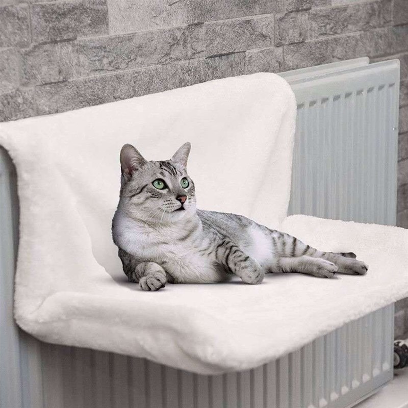 猫吊床 猫挂床安装简单适用于门D上窗台上椅子上凉席两用款.