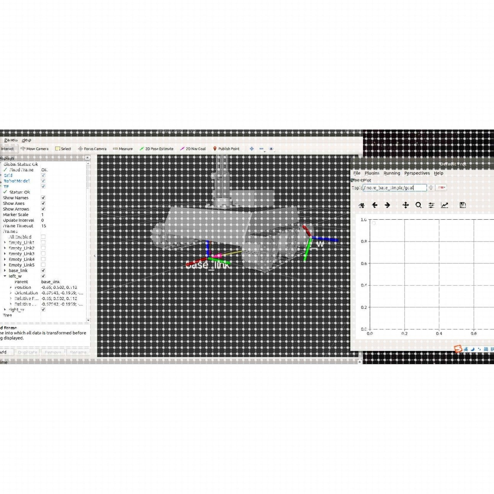 ROS机械臂小车建模URDF编写MOVEIT联合Gazebo彷真机器人路径规画