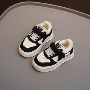 冬季新款宝宝鞋小童学步鞋男童加绒保暖运动鞋女童软底板鞋棉鞋潮