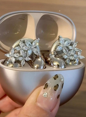 适用华为freeclip耳机钻夹小众气质耳机夹扣耳机配饰diy装饰饰品