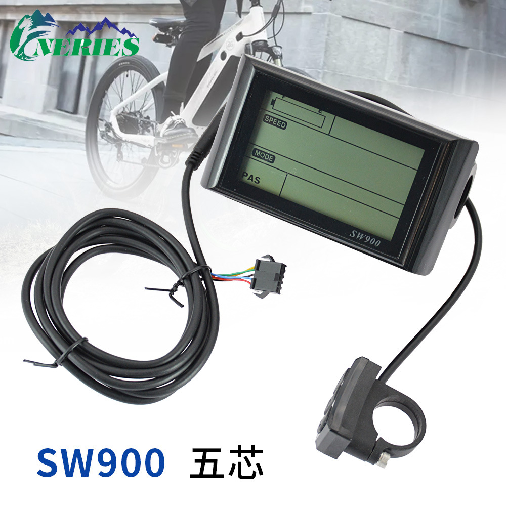 电动车SW900LCD液晶仪表数据显示