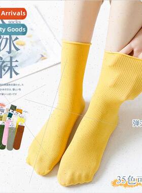 Stacked Socks Ice Ice Ice Socks Women Socks Socks Women Summ