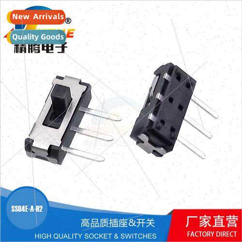 SS04E-A Mini Toggle Swch 3-pin Patch Shank Height 3.0 Extend