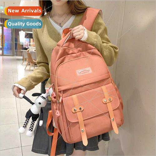Chao large-capacy shoulder bag female ins fashion schoolbag