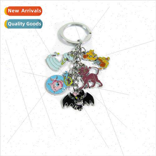Anime around the elf high school keychain pendant pet colorf