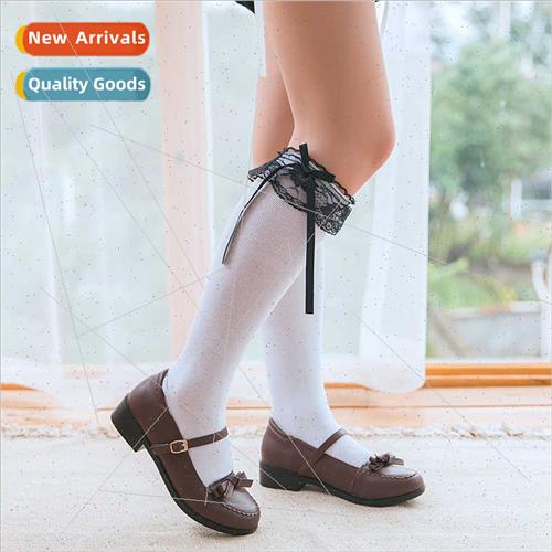 Whe jk lace lace socks female mid-calf socks Japanese cute l