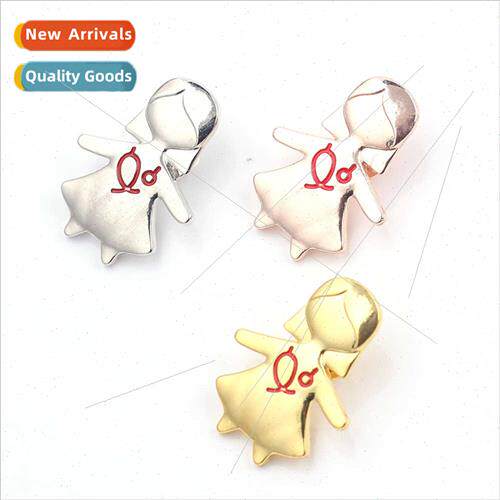Korean  whe angel nurse brooch accessories scarf simple buck