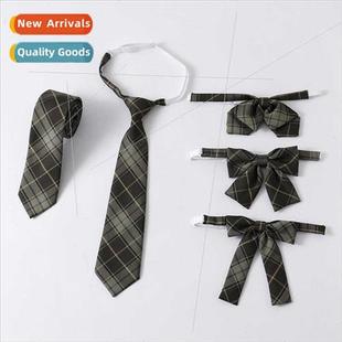 Shirt Tie Lapel Accessory Check Chose Bow