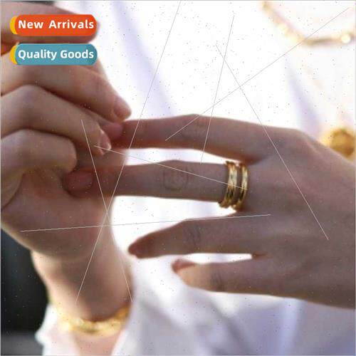 Women Multi-Layer Ring Geometric Stainless Ring Gold Ring Je