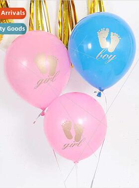 New 10 inch 2.2 grams feet latex balloons 10 per package bab
