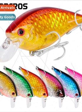 New 6 colors rock lure two sizes Road Runner wh BKB hooks fi